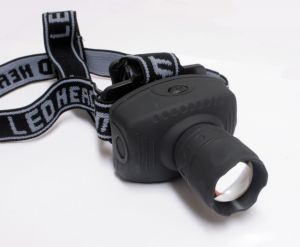 HIGH TEC Cree LED Stirnlampe Headlamp Kopflampe  50m Reichweite 