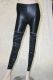 Glanzleggings, M-Xl, mit Stoffeinlage & fuktionsfigen Reisv
