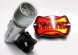 LED Fahrradbeleuchtung Set  Fahrrad-Rcklicht Scheinwerfer hell
